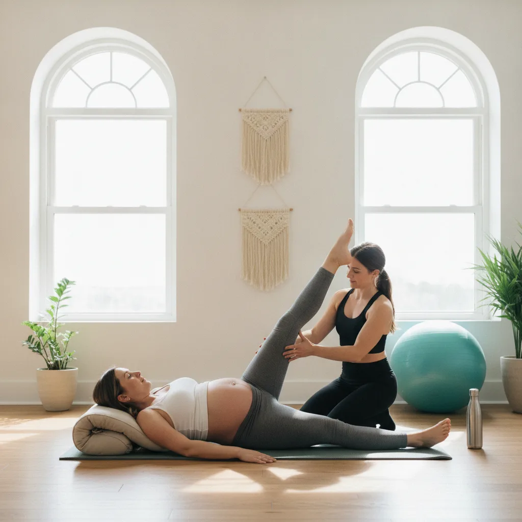Gym prénatale | Bienfaits, sécurité et exercices - pilates prenatal bienfaits